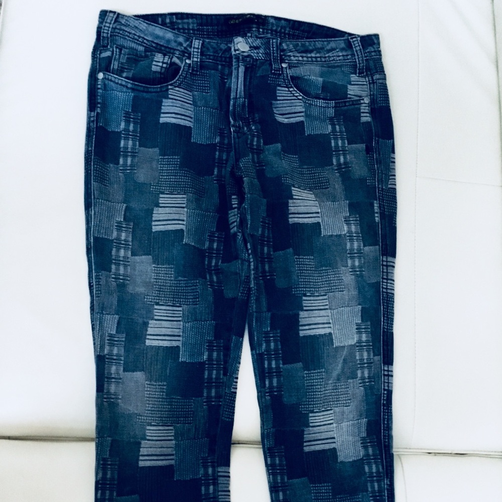 Genetic Denim Patch Skinny Jean Size 27